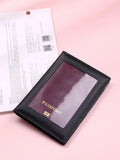 Buy Shein Letter Graphic Fold Passport Case in Pakistan