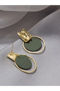 Buy Shein Round Charm Drop Earrings in Pakistan
