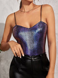 Buy Shein Bae Crocodile Embossed Cami Top in Pakistan
