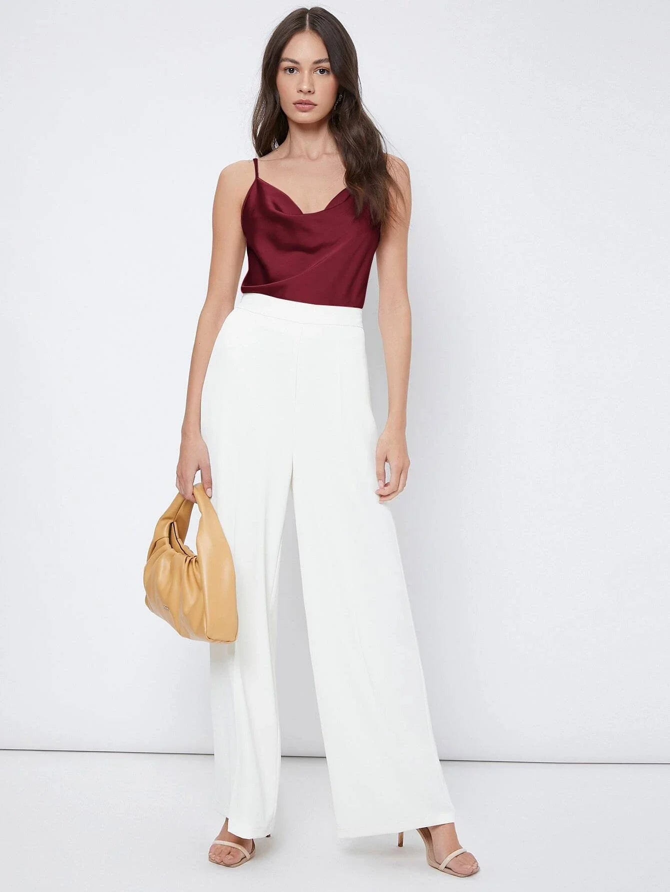 Buy Shein Bizwear Cowl Neck Cami Top in Pakistan
