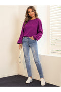 Buy Shein Unity Solid Drop Shoulder Pullover - Small in Pakistan