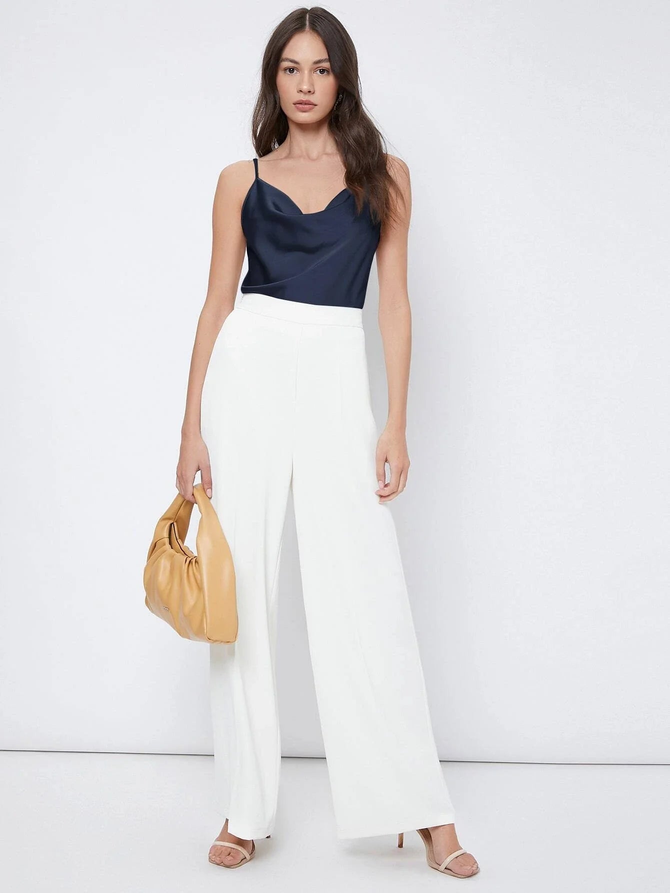 Buy Shein Bizwear Cowl Neck Cami Top in Pakistan