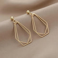 Buy Shein Hollow Out Geo Drop Earrings in Pakistan