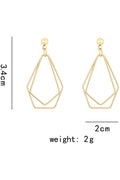 Buy Shein Hollow Out Geo Drop Earrings in Pakistan