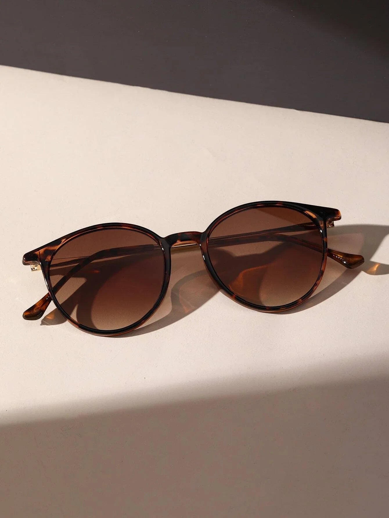 Buy Shein Leopard Tinted Lens Fashion Glasses in Pakistan