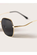 Buy Shein Metal Frame Fashion Glasses With Case - Black in Pakistan