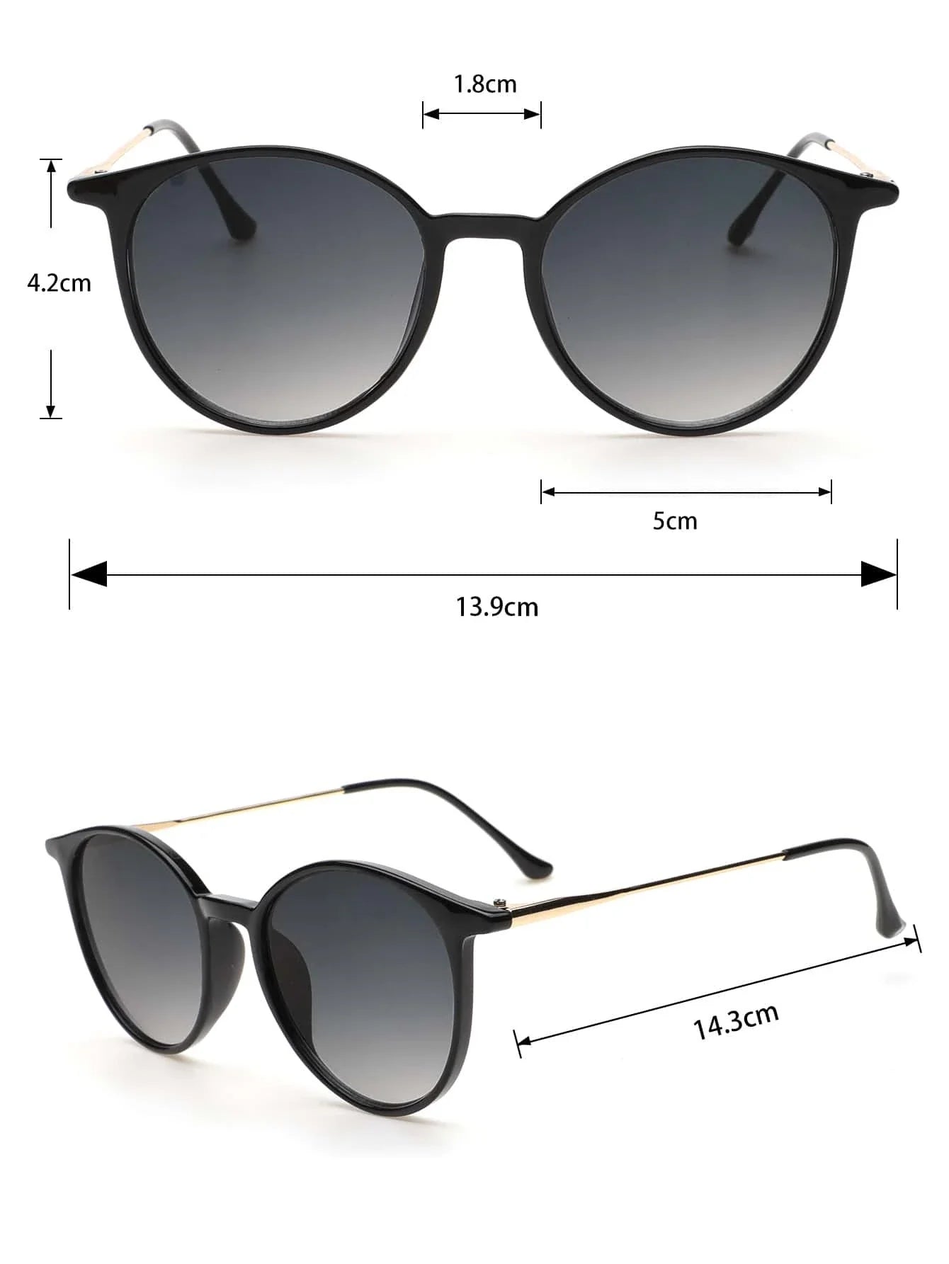 Buy Shein Ombre Lens Fashion Glasses in Pakistan