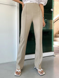 Buy Shein Dazy High Waist Seam Front Pants in Pakistan
