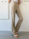 Buy Shein Dazy High Waist Seam Front Pants in Pakistan