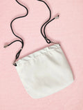 Buy Shein Letter Graphic Drawstring Crossbody Bag in Pakistan