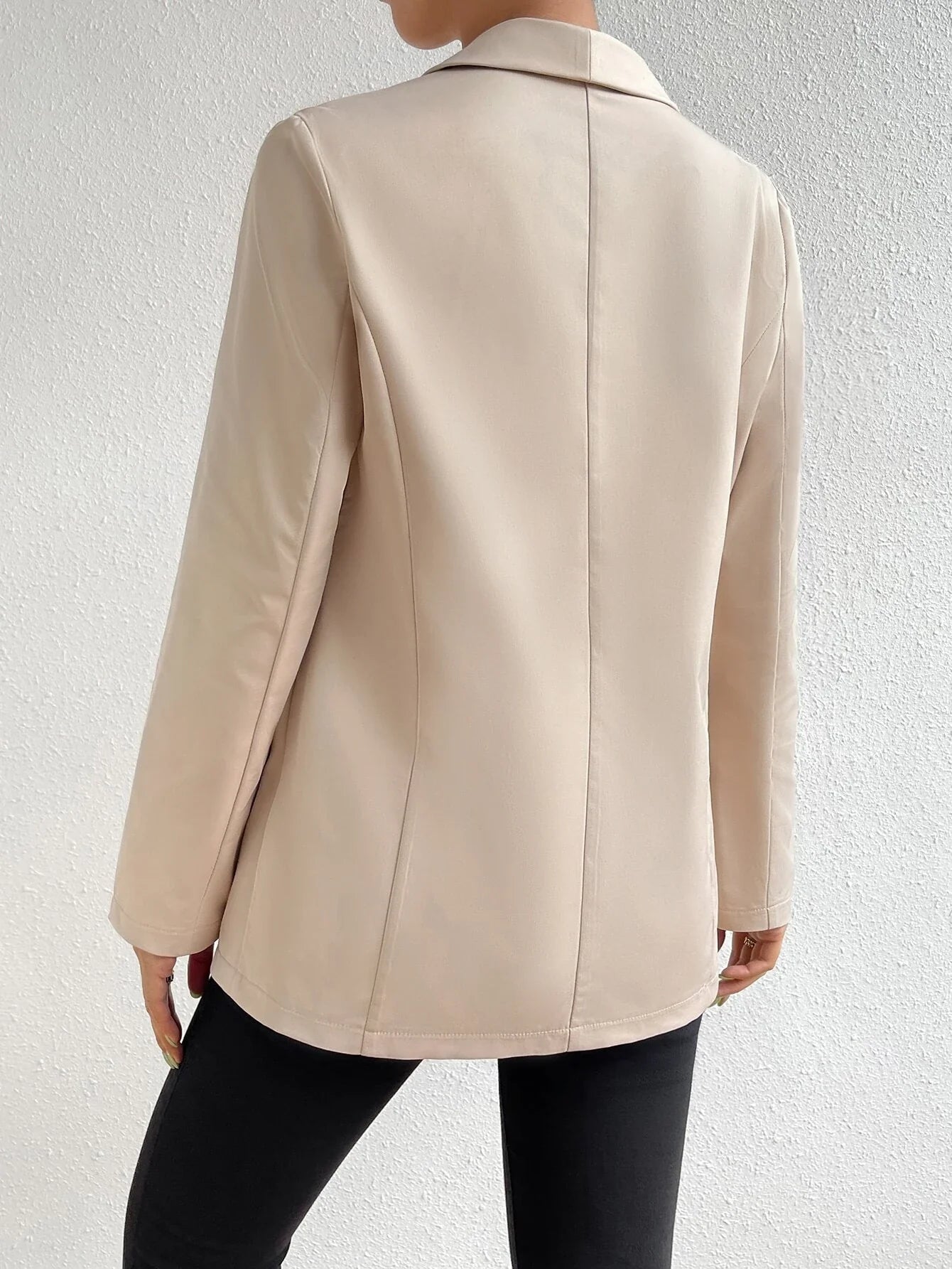 Buy Shein Unity Shawl Collar Single Button Blazer in Pakistan