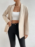 Buy Shein Unity Shawl Collar Single Button Blazer in Pakistan