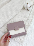 Buy Shein Two Tone Fold Small Wallet in Pakistan