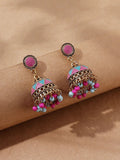 Buy Shein Bead Tassel Jhumka Drop Earrings in Pakistan