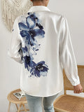 Buy Shein Floral Print Button Front Shirt in Pakistan