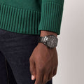 Buy Hugo Boss Mens Quartz Skymaster Chrono Black Stainless Steel Black Dial 44mm Watch - 1513785 in Pakistan