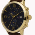 Buy Tommy Hilfiger Quartz Leather Strap Blue Dial 42mm Watch for Men - 1710359 in Pakistan