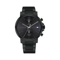 Buy Tommy Hilfiger Mens Quartz Stainless Steel Black Dial 44mm Watch - 1710414 in Pakistan