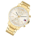 Buy Tommy Hilfiger Mens Quartz Gold Stainless Steel Gold Dial 44mm Watch - 1710415 in Pakistan