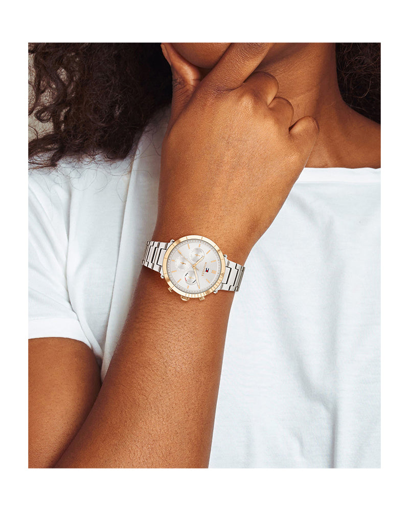 Buy Tommy Hilfiger Quartz Stainless Steel Silver Dial 38mm Watch for Women - 1782348 in Pakistan