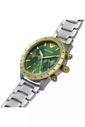 Buy Emporio Armani Mario Mens Quartz Stainless Steel Green Dial 43mm Watch - Ar11454 in Pakistan