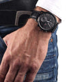 Buy Tommy Hilfiger Quartz Leather Strap Black Dial 44mm Watch for Men - 1791310 in Pakistan
