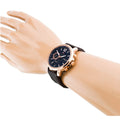 Buy Tommy Hilfiger Quartz Brown Leather Strap Blue Dial 46mm Watch for Men - 1791532 in Pakistan