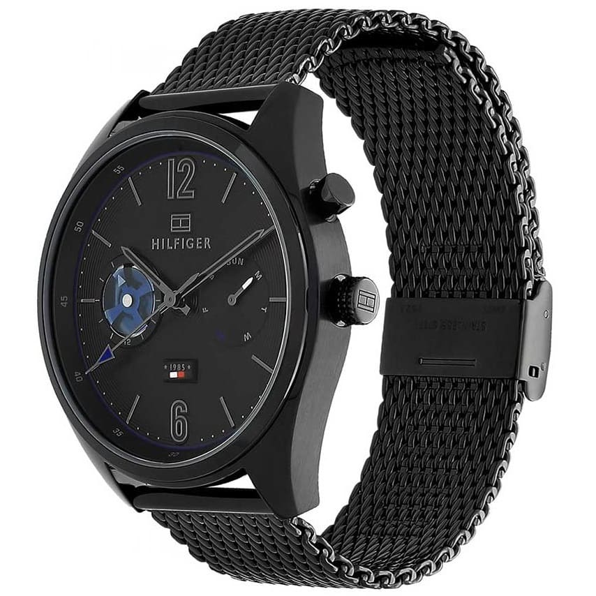 Buy Tommy Hilfiger Quartz Stainless Steel Black Dial 40mm Watch for Men - 1791507 in Pakistan
