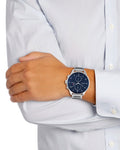 Buy Tommy Hilfiger Mens Quartz Stainless Steel Blue Dial 44mm Watch - 1791575 in Pakistan