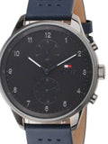 Buy Tommy Hilfiger Quartz Leather Strap Grey Dial 44mm Watch for Men - 1791578 in Pakistan