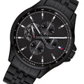 Buy Tommy Hilfiger Chronograph Quartz Stainless Steel Black Dial 44mm Watch for Men - 1791611 in Pakistan