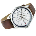 Buy Tommy Hilfiger Quartz Leather Strap White Dial 44mm for Men Watch - 1791614 in Pakistan