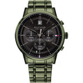 Buy Tommy Hilfiger Mens Quartz Stainless Steel Black Dial 44mm Watch - 1791634 in Pakistan