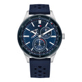 Buy Tommy Hilfiger Quartz Blue Silicone Strap Blue Dial 44mm Watch for Men - 1791635 in Pakistan
