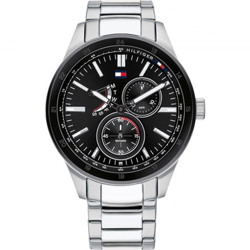 Buy Tommy Hilfiger Quartz Stainless Steel Black Dial 44mm Watch for Men - 1791639 in Pakistan