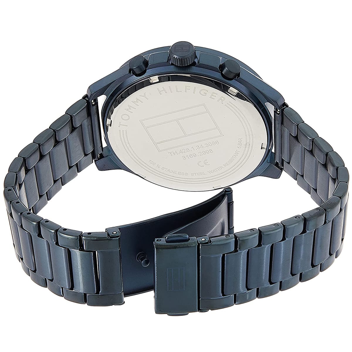 Buy Tommy Hilfiger Quartz Stainless Steel Blue Dial 45mm Watch for Men - 1791853 in Pakistan