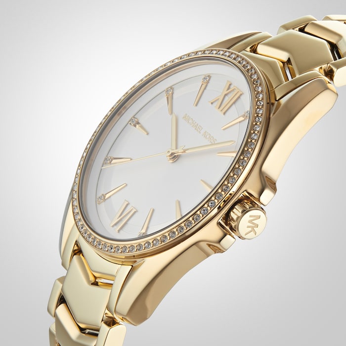 Buy Michael Kors Womens Quartz Whitney Stainless Steel White Dial 38mm Watch - Mk6693 in Pakistan