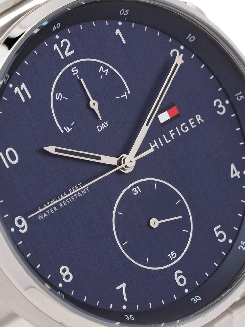 Buy Tommy Hilfiger Mens Quartz Stainless Steel Blue Dial 44mm Watch - 1791575 in Pakistan