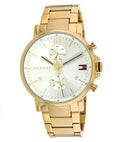 Buy Tommy Hilfiger Mens Quartz Gold Stainless Steel Gold Dial 44mm Watch - 1710415 in Pakistan