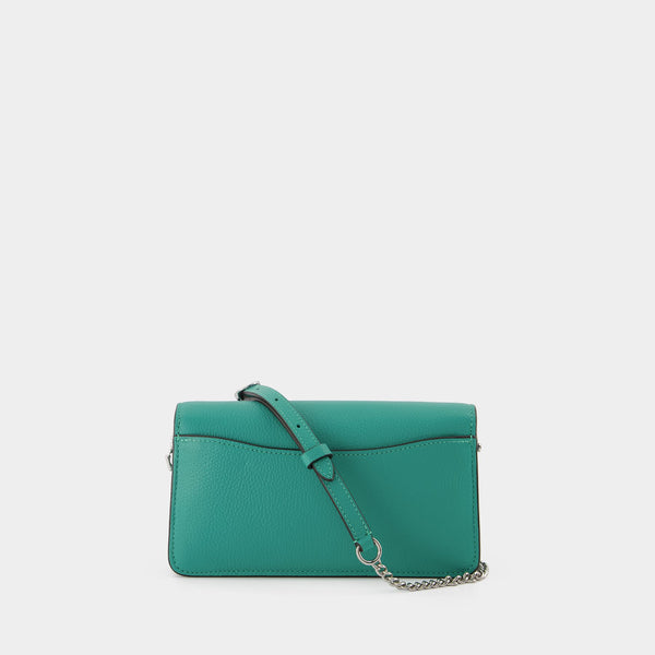 Buy Coach Tabby Light Polished Pebble Leather Mini Wristlet Crossbody Bag in Pakistan