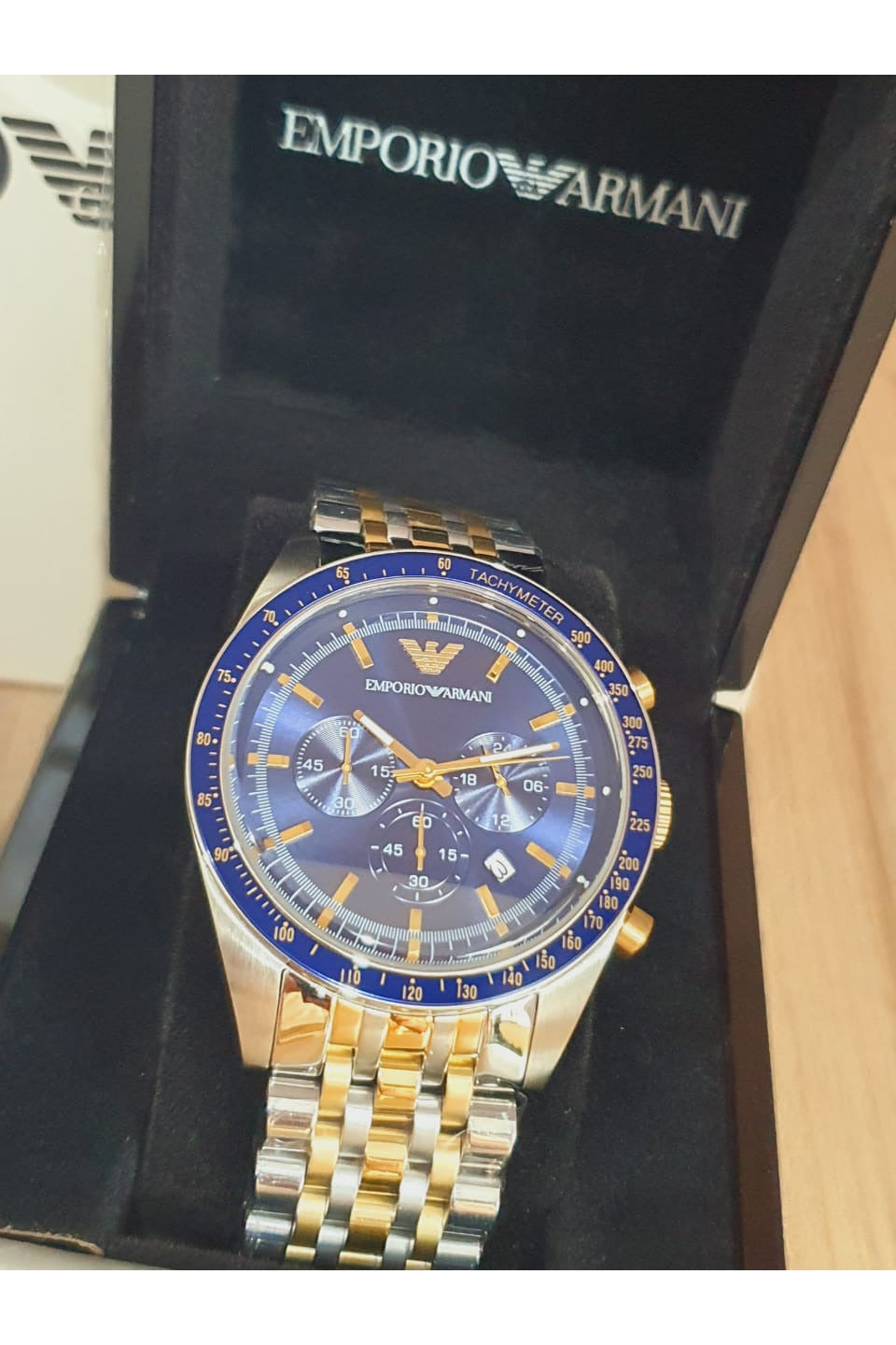 Buy Emporio Armani Mens Analogue Quartz Stainless Steel 46mm Watch - Ar6088 in Pakistan