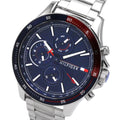 Buy Tommy Hilfiger Mens Quartz Stainless Steel Blue Dial 46mm Watch - 1791718 in Pakistan