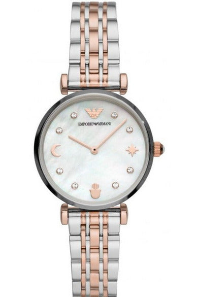 Buy Emporio Armani Women’s Stainless Steel Mother of Pearl Dial 32mm Watch 80037 in Pakistan