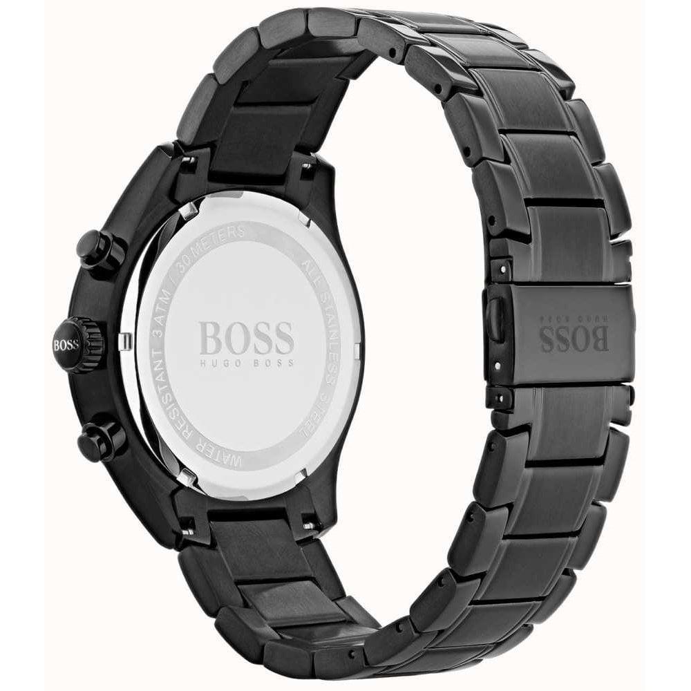 Buy Hugo Boss Chronograph Quartz Stainless Steel Strap Black Dial 44mm Watch for Men - 1513578 in Pakistan