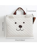 Buy SHEIN 1pc Quilted Embroidered Portable Maternity Travel Bag in Pakistan