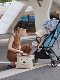 Buy SHEIN 1pc Quilted Embroidered Portable Maternity Travel Bag in Pakistan