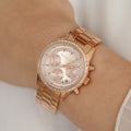 Buy Michael Kors Womens Quartz Stainless Steel Rose Gold Dial 37mm Watch - Mk6357 in Pakistan