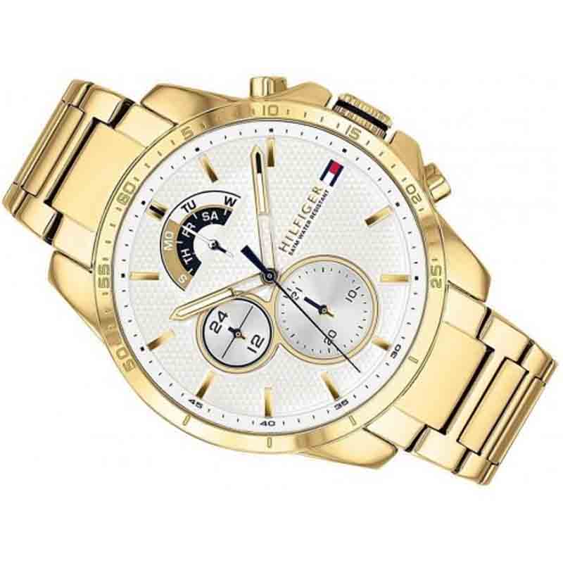 Buy Tommy Hilfiger Quartz Stainless Steel White Dial 48mm Watch for Men - 1791538 in Pakistan