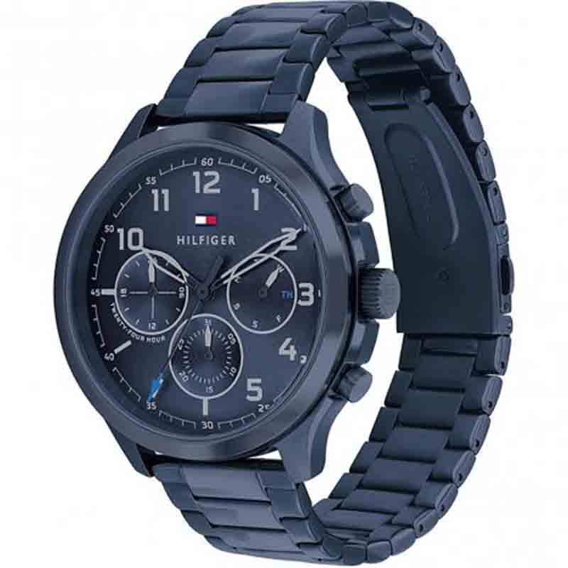 Buy Tommy Hilfiger Quartz Stainless Steel Blue Dial 45mm Watch for Men - 1791853 in Pakistan