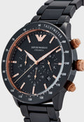 Buy Emporio Armani Men's Quartz Black Ceramic Black Dial 43mm Watch AR70002 in Pakistan